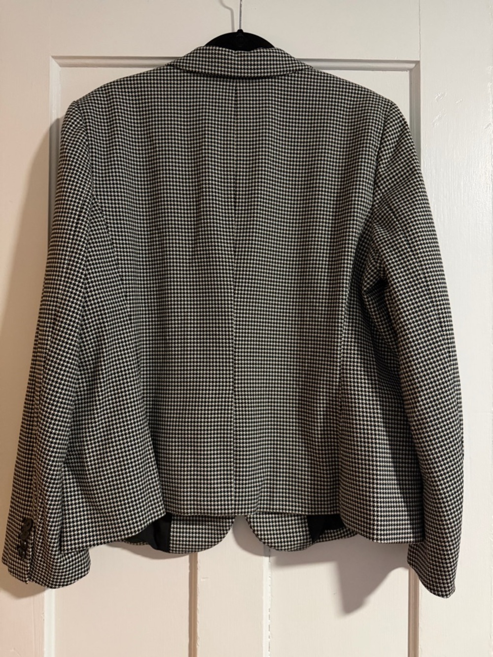 Ann Taylor Houndstooth Blazer - Size 18 - Picture 4 of 9